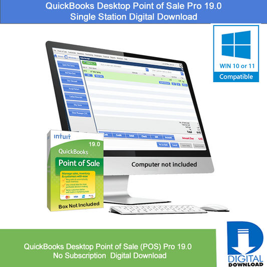 QuickBooks Point of Sale Desktop Pro 19.0 Digital Download