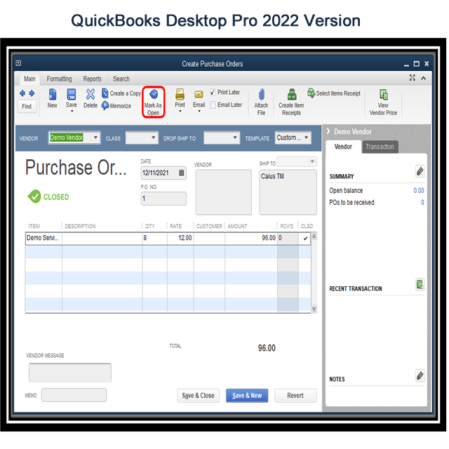 QuickBooks Pro Desktop 2021 Canada 1 user No Subscription Digital Download