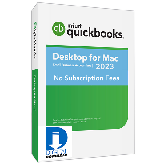QuickBooks Mac 2023 Plus No Subscription Digital Download