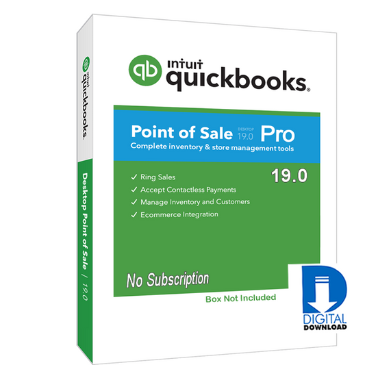 QuickBooks Point of Sale Desktop Pro 19.0 Digital Download